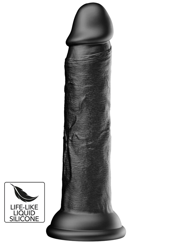 Realistic Dong Liquid Silicone 20,5cm Black - Afbeelding 3