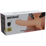 Hollow Strap-on Vibrating 18cm