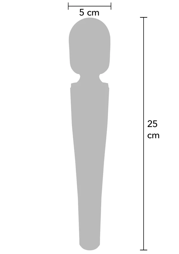 Compact Wand Massager Red - Afbeelding 4