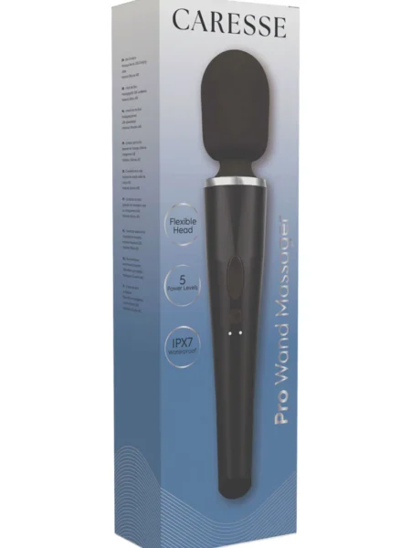 Caresse Pro Wand Massager Black