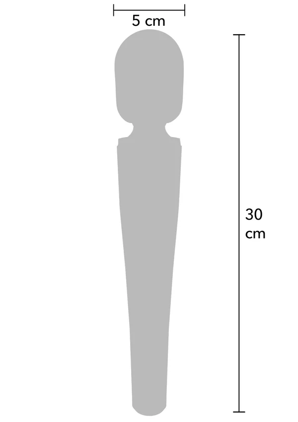 Caresse Pro Wand Massager Black - Afbeelding 2