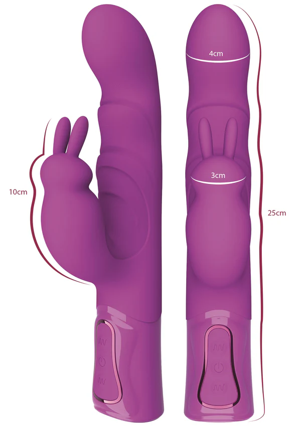 Vibrating G-Spot Thick Rabbit Vibrator - Afbeelding 2