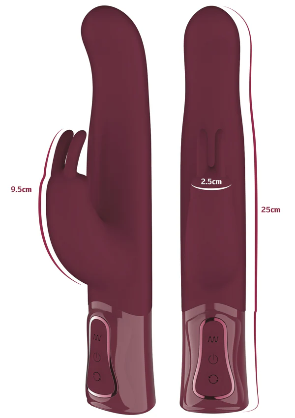 Rotating & Vibrating Thick Rabbit Vibrator - Afbeelding 2