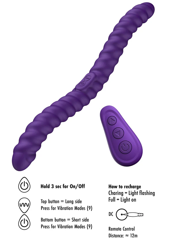 Dual Sided Flexible Vibrator - Afbeelding 3