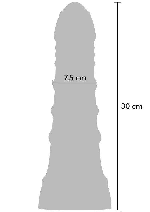 Big Boys Dong PVC 30cm - Afbeelding 2