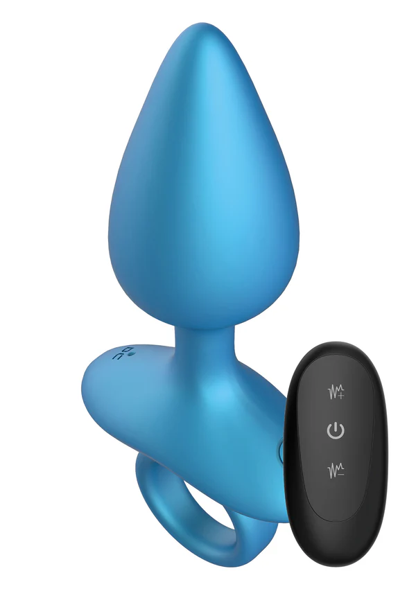 Smooth Anal Plug Vibrating + Remote - Afbeelding 2