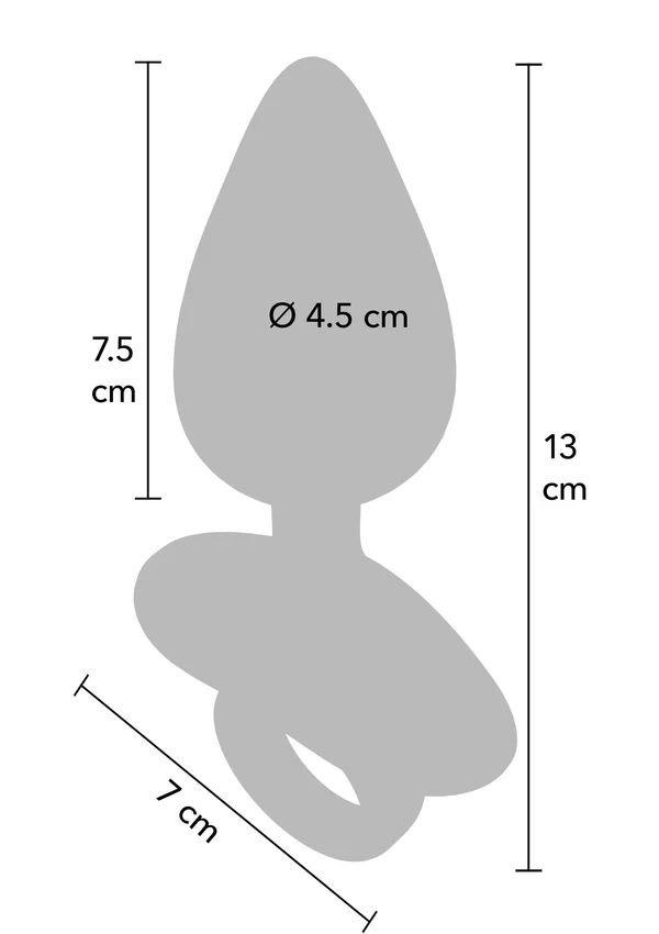 Smooth Anal Plug Vibrating + Remote - Afbeelding 3