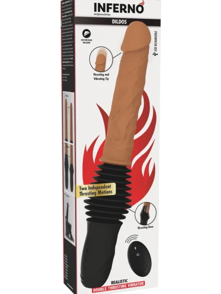 Realistic Double Thrusting Vibrator